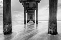 Under Scripps Pier Black  (BW #1)