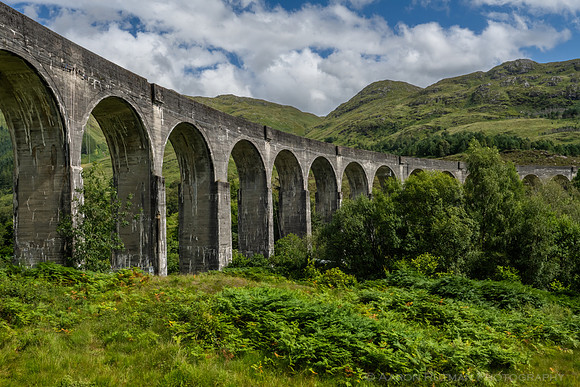 Glenfinnan viaduct, Inverness-shire, Scotland