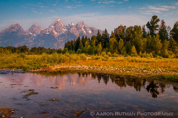 Schwabacher's Landing Sunrise, Grand Teton National Park