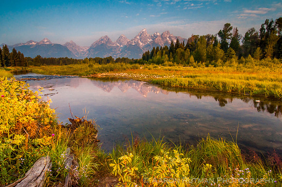 Schwabacher's Landing Sunrise, Grand Teton National Park