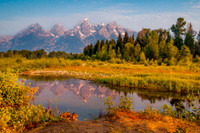 Schwabacher's Landing Sunrise, Grand Teton National Park