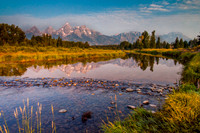 Schwabacher's Landing Sunrise, Grand Teton National Park