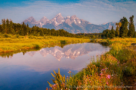 Schwabacher's Landing Sunrise, Grand Teton National Park