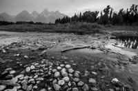 Schwabacher's Landing dusk, Grand Teton National Park