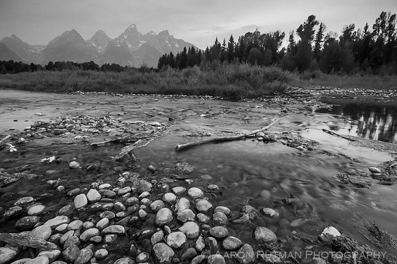 Schwabacher's Landing dusk, Grand Teton National Park