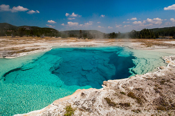 Sapphire Pool, Biscuit Basin, Yellowstone