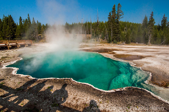 Abyss Pool, West Thumb Geyser Basin, Yellowstone