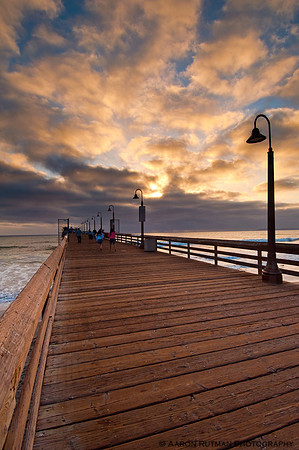 From the pier, Imperial Beach