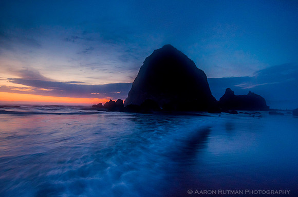 Haystack Rock Sunset, Cannon Beach, OR