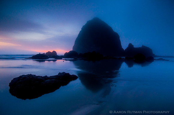 Haystack Rock Sunset, Cannon Beach, OR