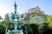 Princes Street gardens, Edinburgh, Scotland