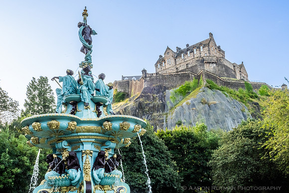 Princes Street gardens, Edinburgh, Scotland