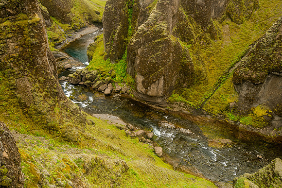 Fjaðrárgljúfur Canyon, South-Iceland