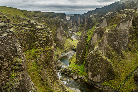 Fjaðrárgljúfur Canyon, South-Iceland