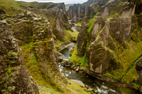 Fjaðrárgljúfur Canyon, South-Iceland