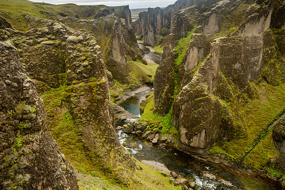 Fjaðrárgljúfur Canyon, South-Iceland