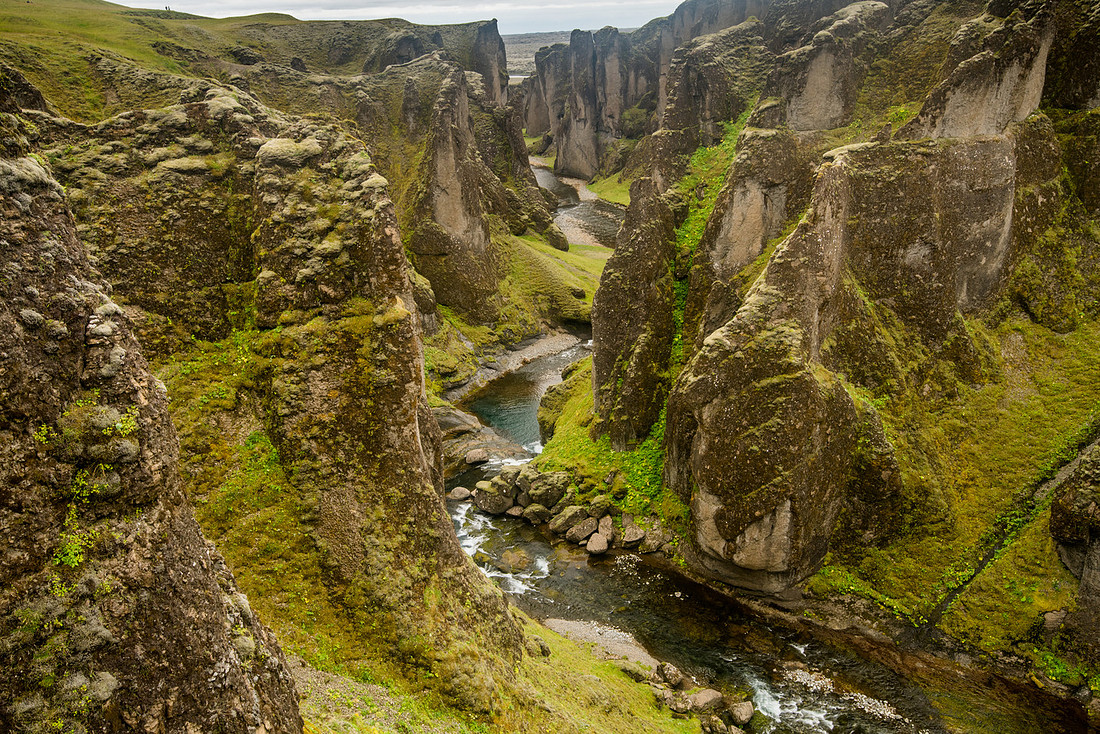 Fjaðrárgljúfur Canyon, South-Iceland