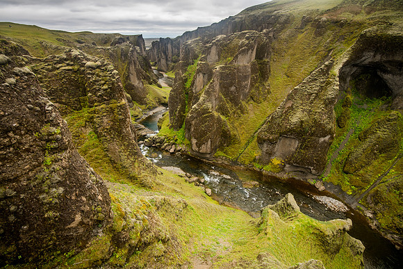 Fjaðrárgljúfur Canyon, South-Iceland
