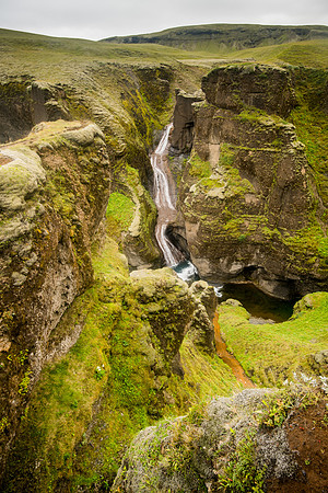 Fjaðrárgljúfur Canyon, South-Iceland