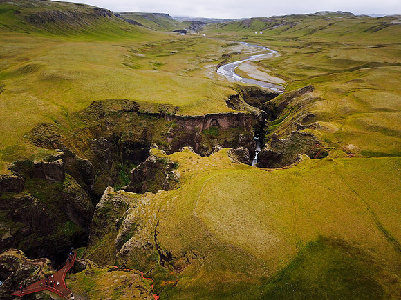 Fjaðrárgljúfur Canyon, South-Iceland
