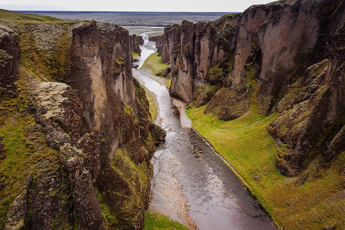 Fjaðrárgljúfur Canyon, South-Iceland