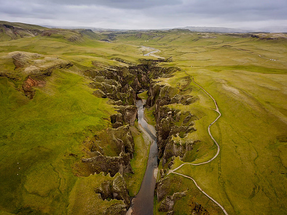 Fjaðrárgljúfur Canyon, South-Iceland