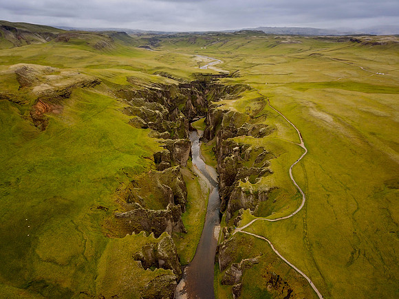 Fjaðrárgljúfur Canyon, South-Iceland