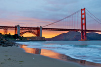 Fort Point sundown