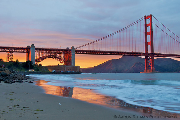 Fort Point sundown