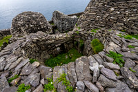 Little Skellig and the Skellig Michael monastery