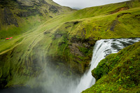 Above Skogafoss