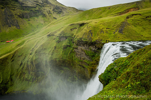 Above Skogafoss