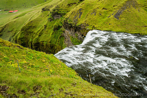 Above Skogafoss
