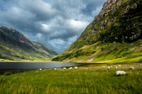 Loch Achtriochtan at Glencoe, Scotland