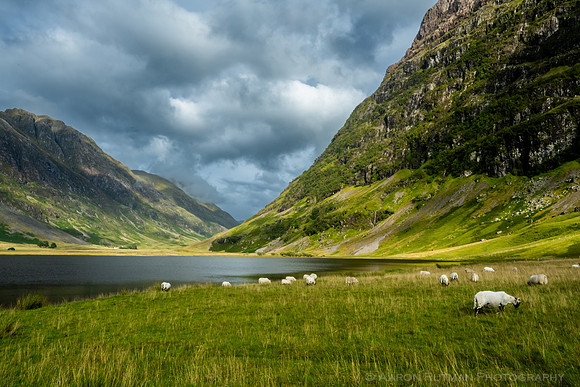 Loch Achtriochtan at Glencoe, Scotland