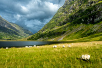 Loch Achtriochtan at Glencoe, Scotland