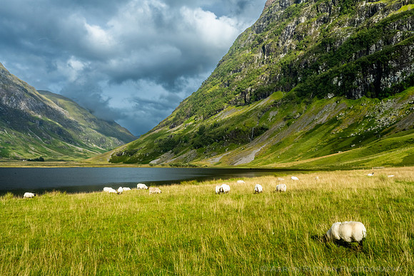 Loch Achtriochtan at Glencoe, Scotland