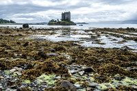 Castle Stalker on Loch Laich, County Argyll, Scotland