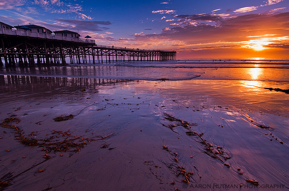 Crystal Pier from North, Pacific Beach