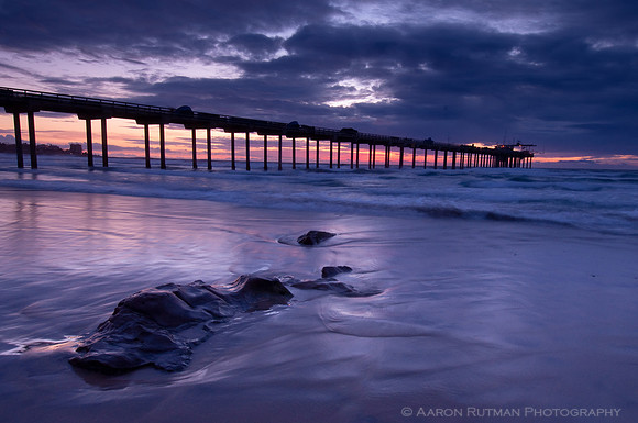Purple glass Scripps Pier 2