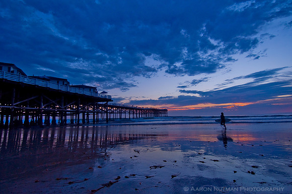 PB Surfer at Crystal Pier
