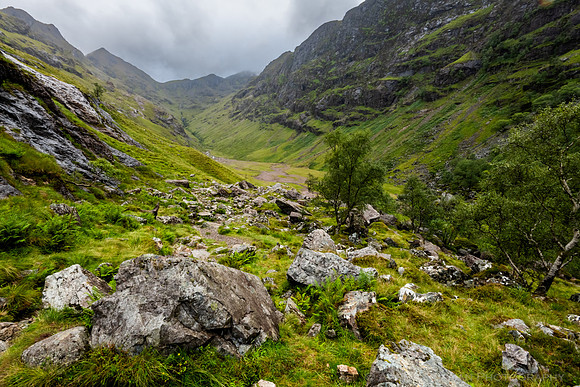 Hidden Valley at the Three Sisters, Glencoe, Scotland