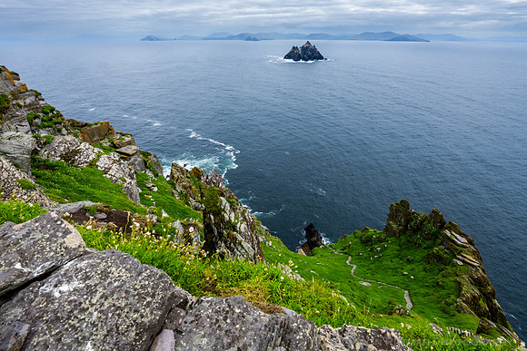 Little Skellig from Skellig Michael