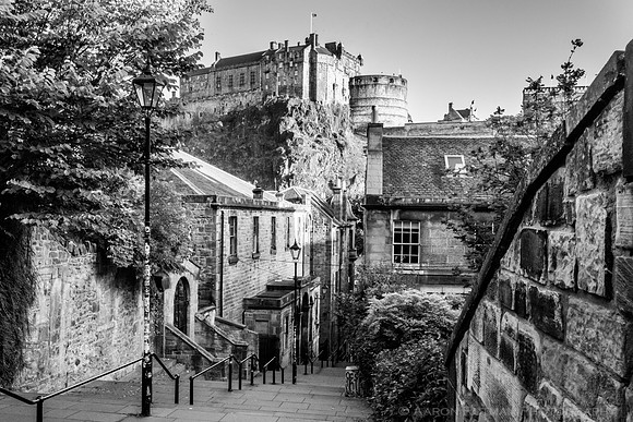 The Vennel Steps, Edinburgh, Scotland