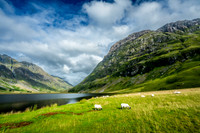 Loch Achtriochtan at Glencoe, Scotland