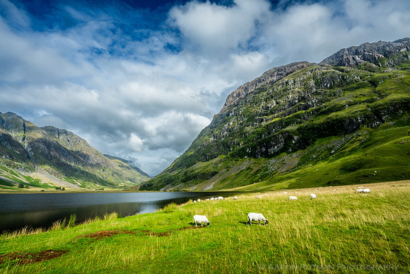 Loch Achtriochtan at Glencoe, Scotland