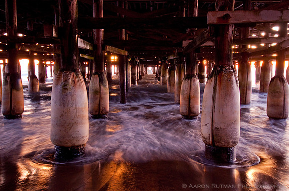 Under Crystal Pier, Pacific Beach