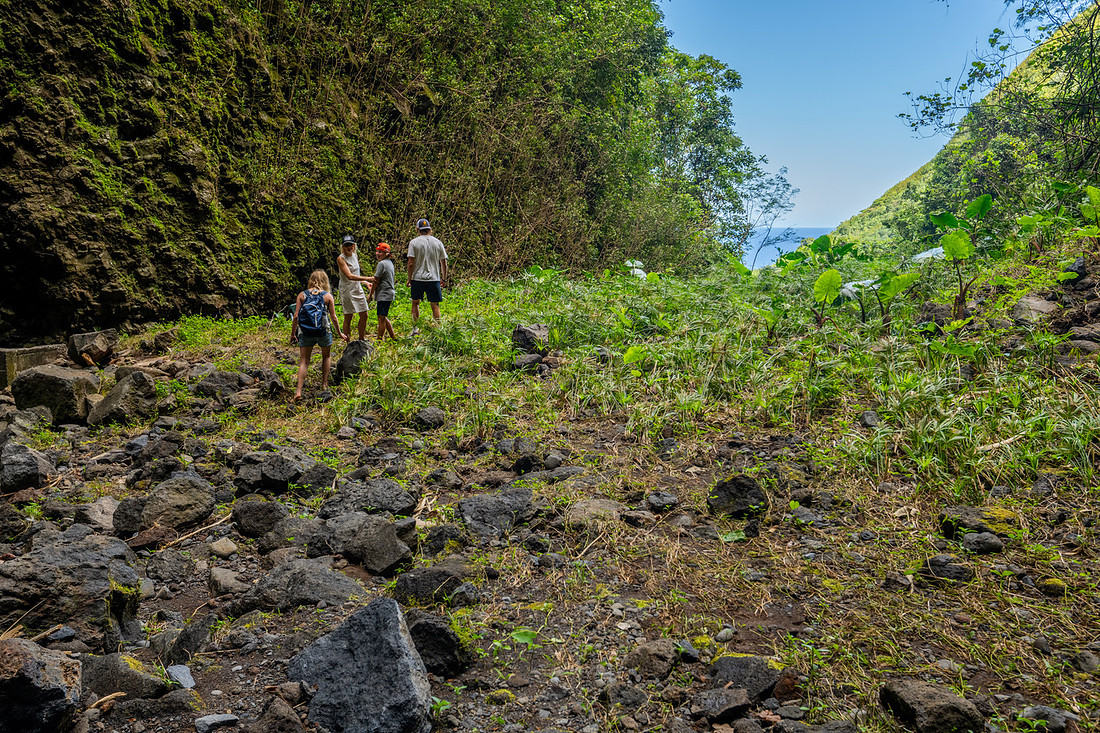 Maruavana’a waterfall: