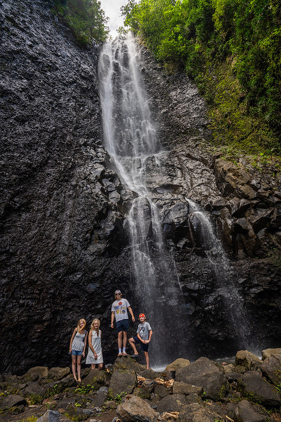 Maruavana’a waterfall: