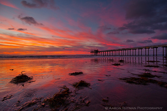 La Jolla Shores Rainbow reflection